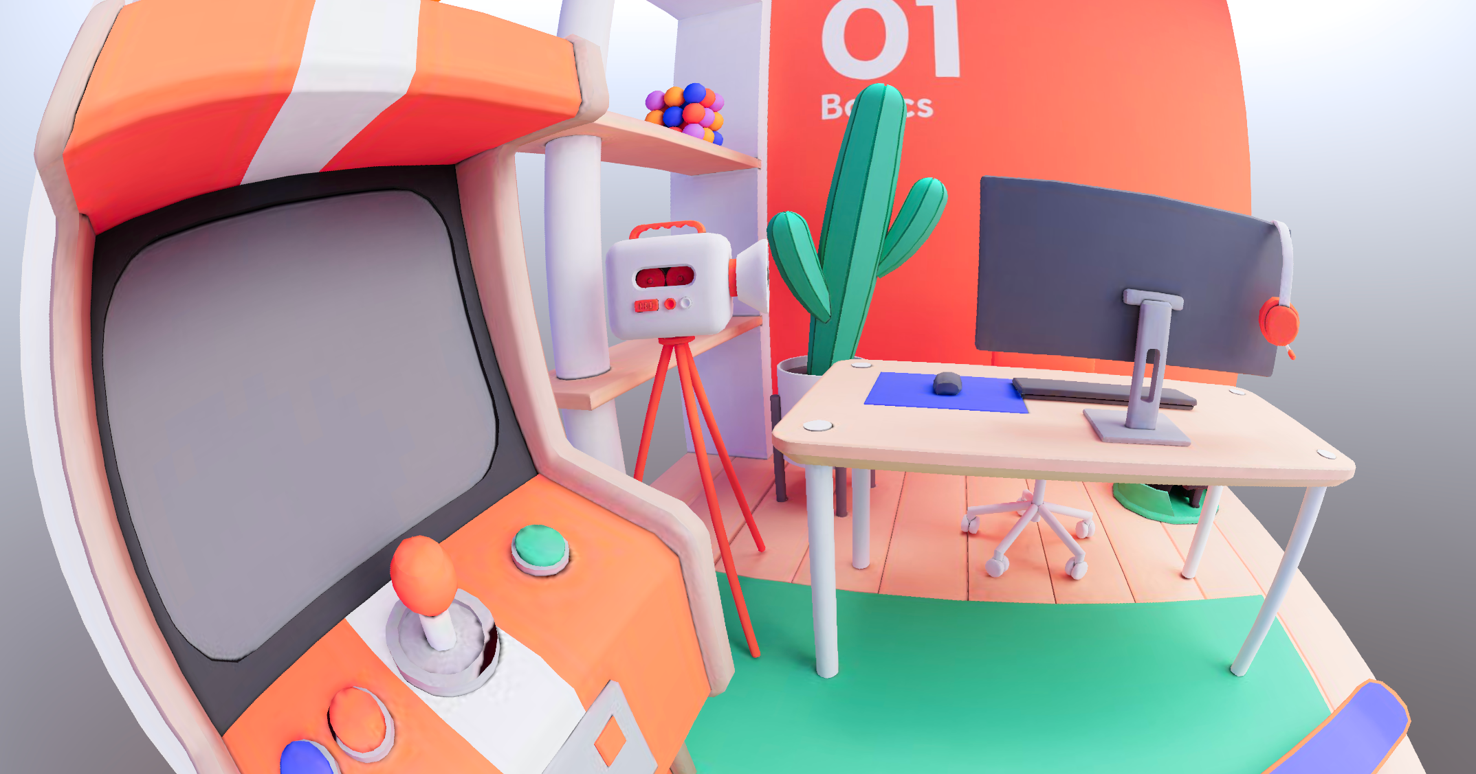 Web3D Demo Screenshot